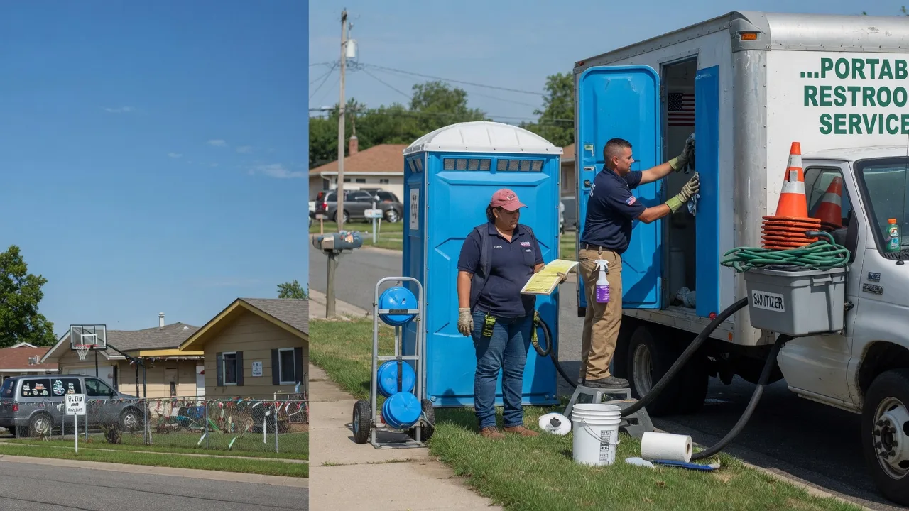 Porta Potty Rental in Campbell, OH near me